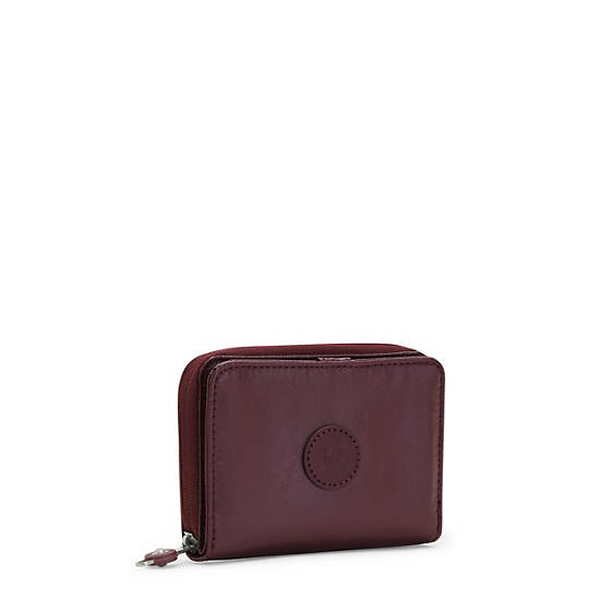 Kipling Money Love Metallic Small Cüzdan Bordo | TR 1417AH